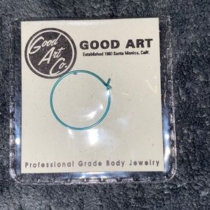 20 gauge Niobium Hoop by Good Art Co